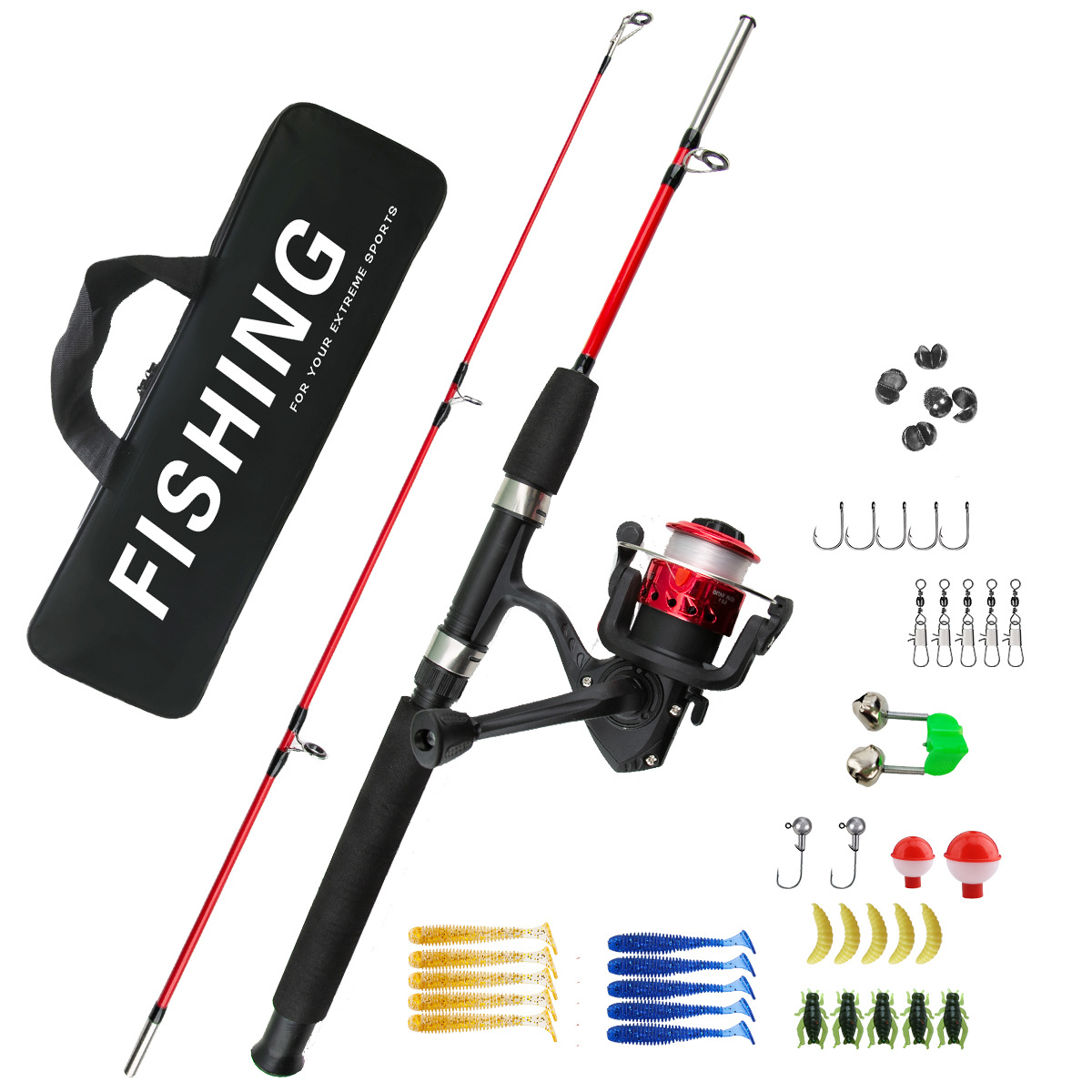 Fishing Rod Ice - Combo de Caña de Pescar en