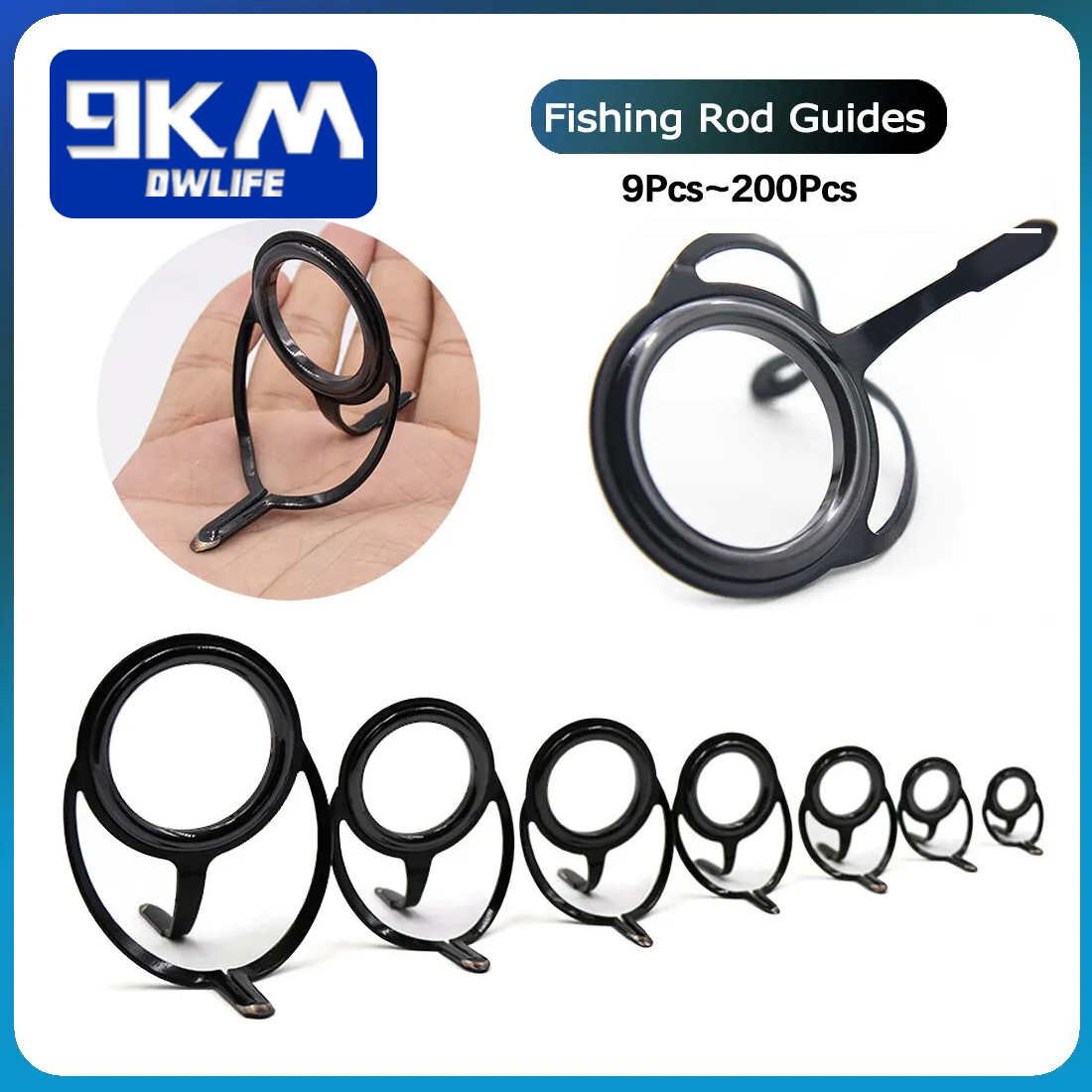 Fishing Rod Guide Replacement - Kit de reparación de caña de