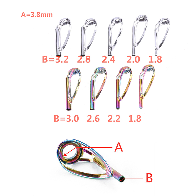 Anillos de ojo para construcci - Fishing Rod Tip Replacement reseña y precio